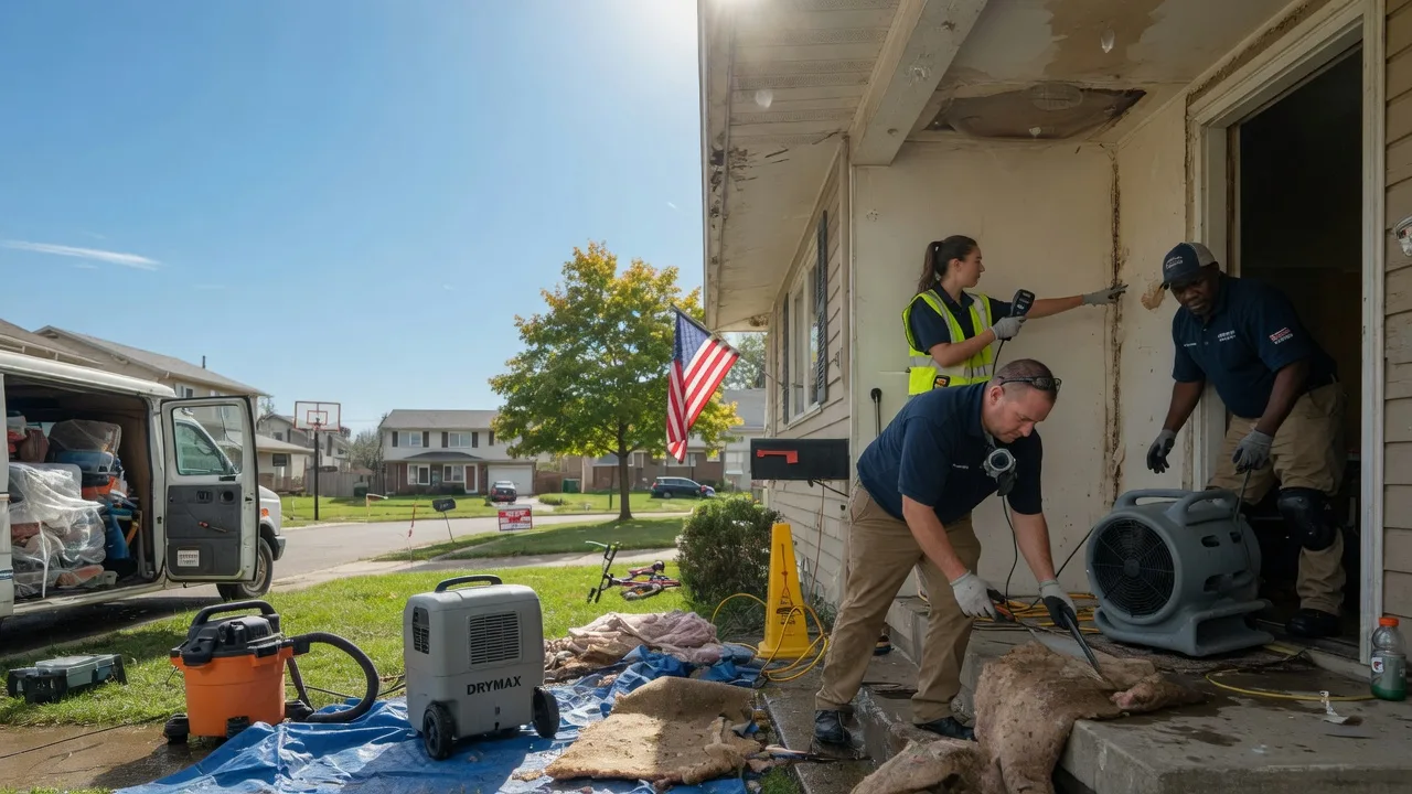 Water Damage Restoration in Concord, IL near me